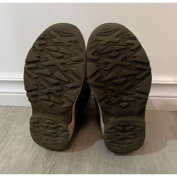 COLUMBIA Bugaboot Celsius Snow Winter Boots Waterproof Girl Size 2 T Pink Brown - Picture 9 of 9